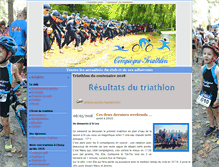 Tablet Screenshot of compiegne-triathlon.fr